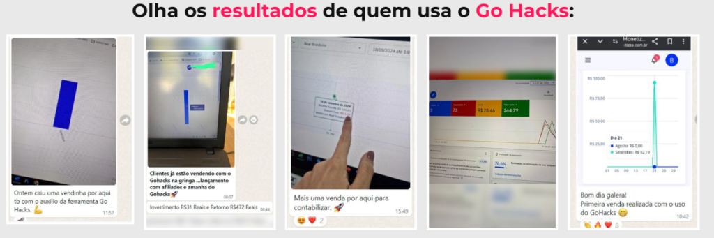 Resultados e Provas Sociais