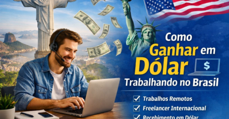 Como Ganhar em Dólar Trabalhando no Brasil