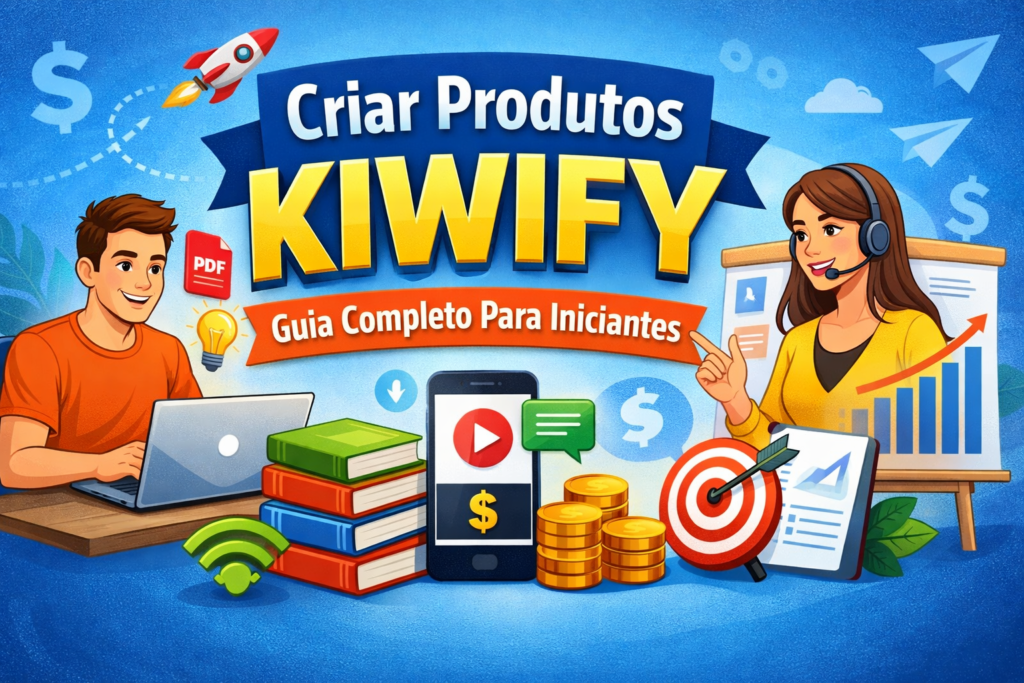 Como Criar Produtos Kiwify