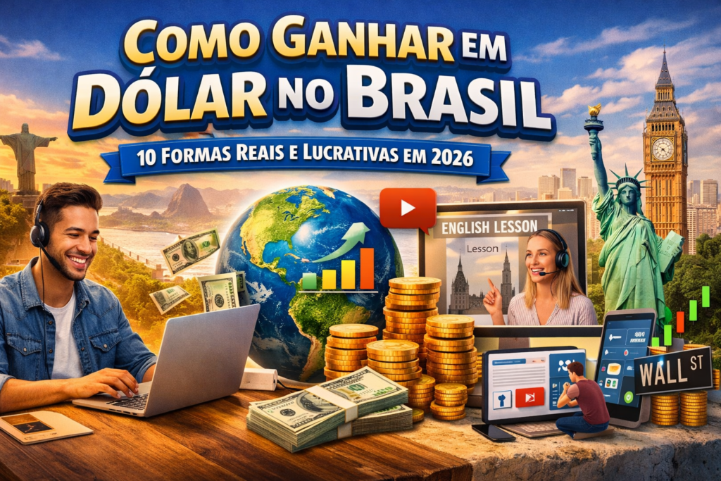 Como Ganhar em Dólar no Brasil