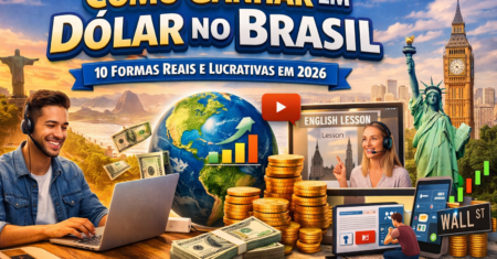 Como Ganhar em Dólar no Brasil: 10 Ideias Reais para Começar Hoje