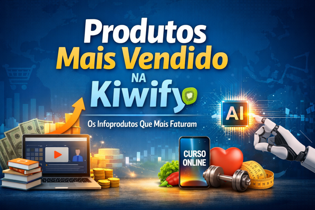 Produtos Mais Vendido na Kiwify