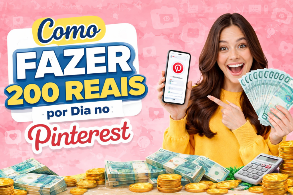 Como Fazer 200 Reais por Dia no Pinterest