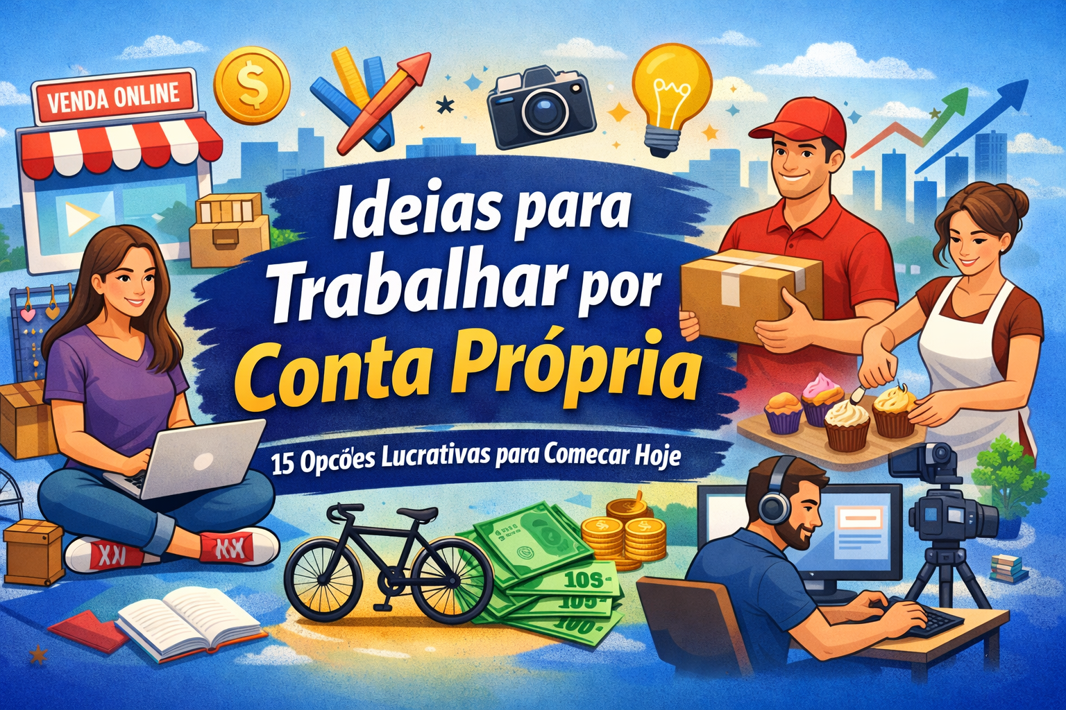 Ideias para Trabalhar por Conta Própria