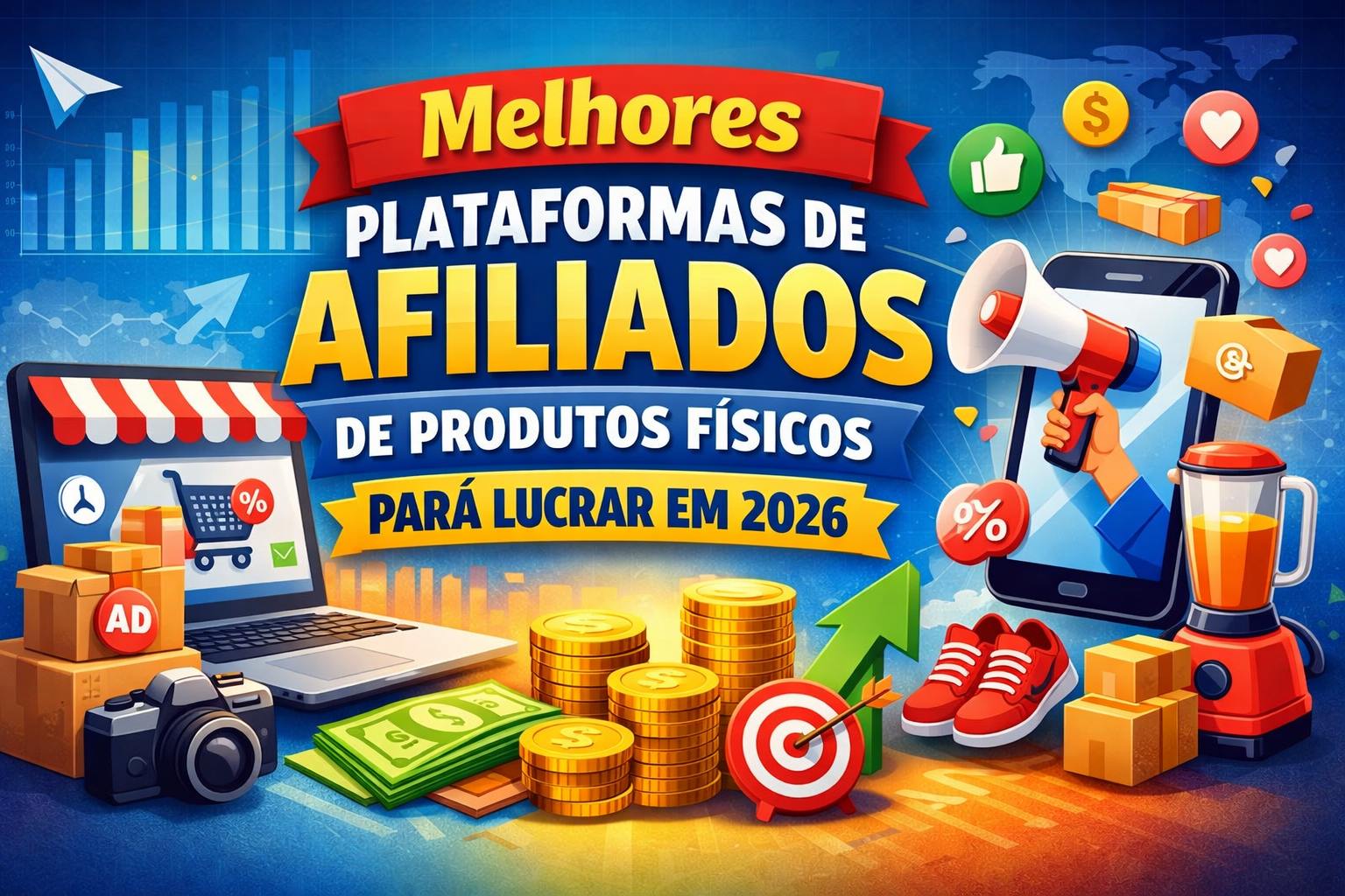 Plataforma de Afiliados de Produtos Físicos